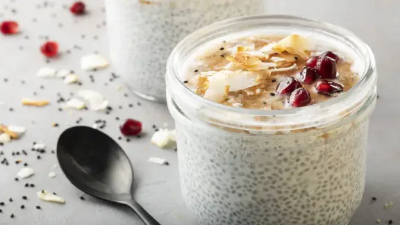 Overnight-Coconut-Guava-Basil-Seed-Pudding