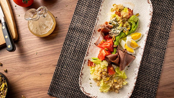 roast beef salad power bowl