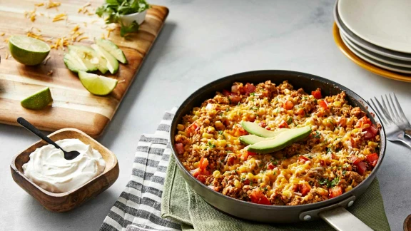turkey-taco-skillet