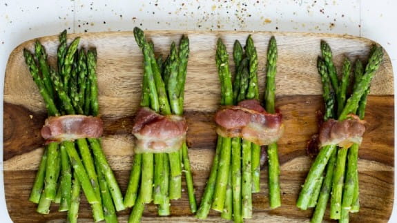 Asparagus-bacon
