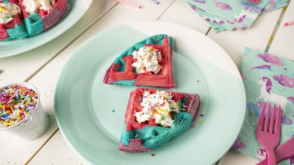 unicorn-waffles
