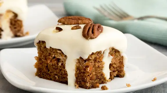 Carrot Cake Poke Cake