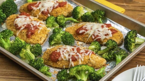 easy-chicken-dinner-parmesan