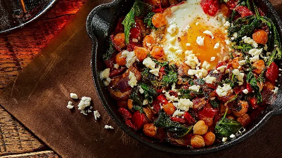 skillet eggs