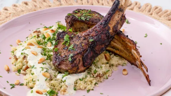 Lamb Chops with Couscous