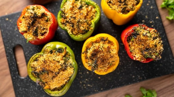 leftover-chicken-bell-pepper