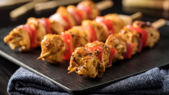 leftover-chicken-kabobs