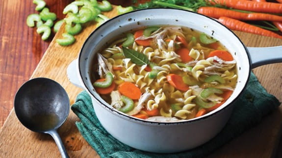 leftover-chicken-soup
