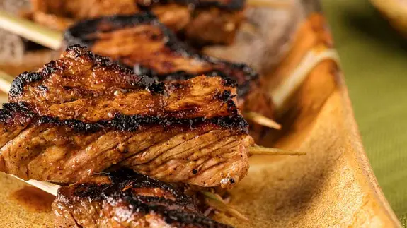 Steak with Balsamic Mustard Sauce