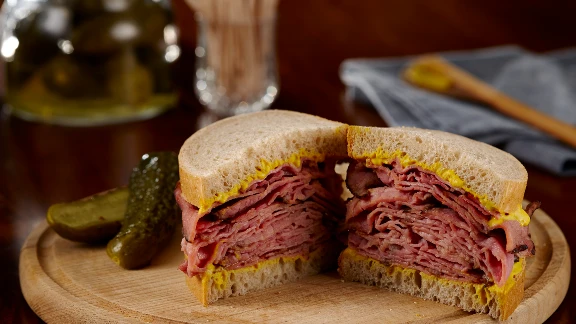 Montreal Smoked Meat Sandwiches