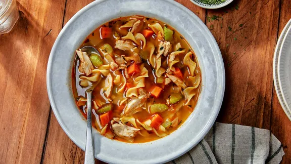 Rotisserie Chicken Noodle Soup