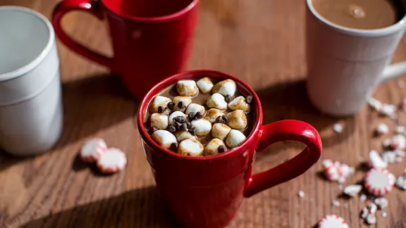 Peppermint Hot Chocolate