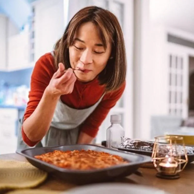 pumpkin crackers and dip on a table