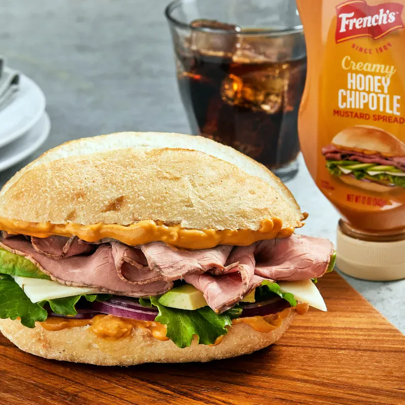 Honey Chipotle Roast Beef Sandwich