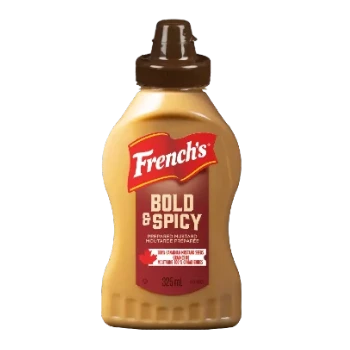 French's Bold and Spicy Deli Mustard Bottle