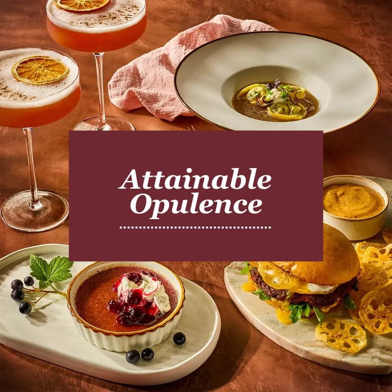 attainable opulence tablescape