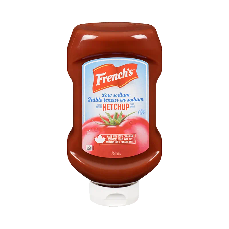 FRENCH’S LOW-SODIUM TOMATO KETCHUP