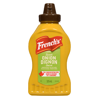 French's® Sweet Onion Mustard 325 ml front of the product