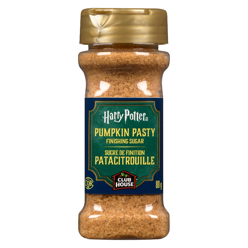 Club House Harry Potter Pumpkin Pasty Finishing Sugar bottle