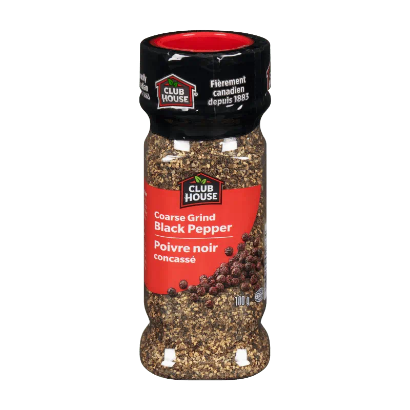 coarse black pepper