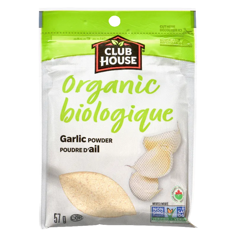 Organic garlic powder