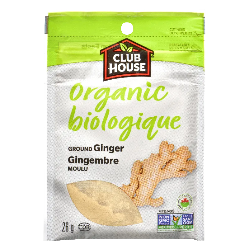 Organic ground ginger