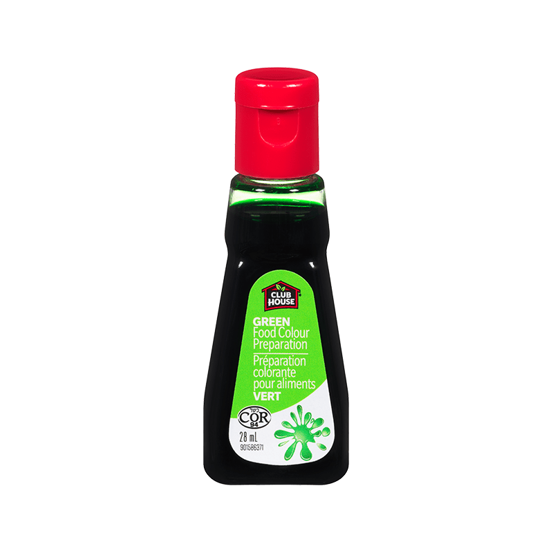 Colorant alimentaire vert