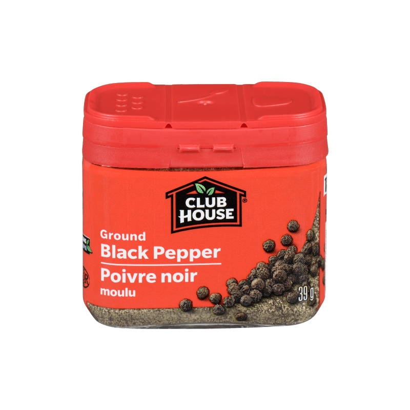 ground black pepper