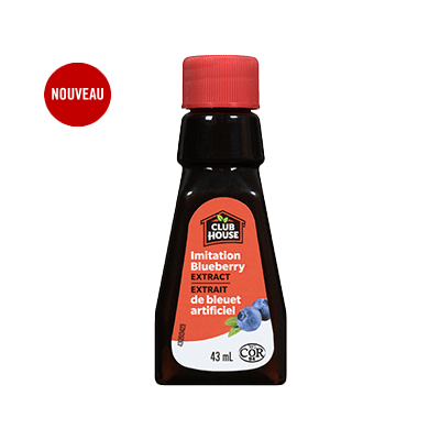Extrait de bleuet artificiel