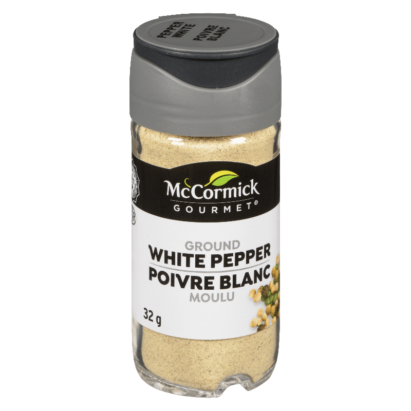 Ground white pepper