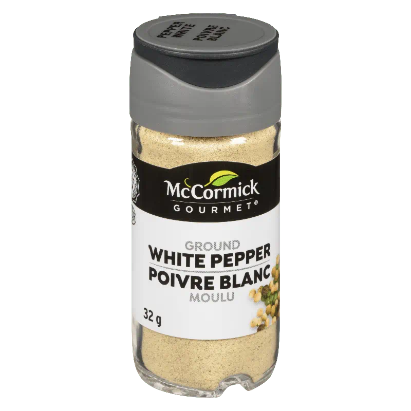 Ground white pepper