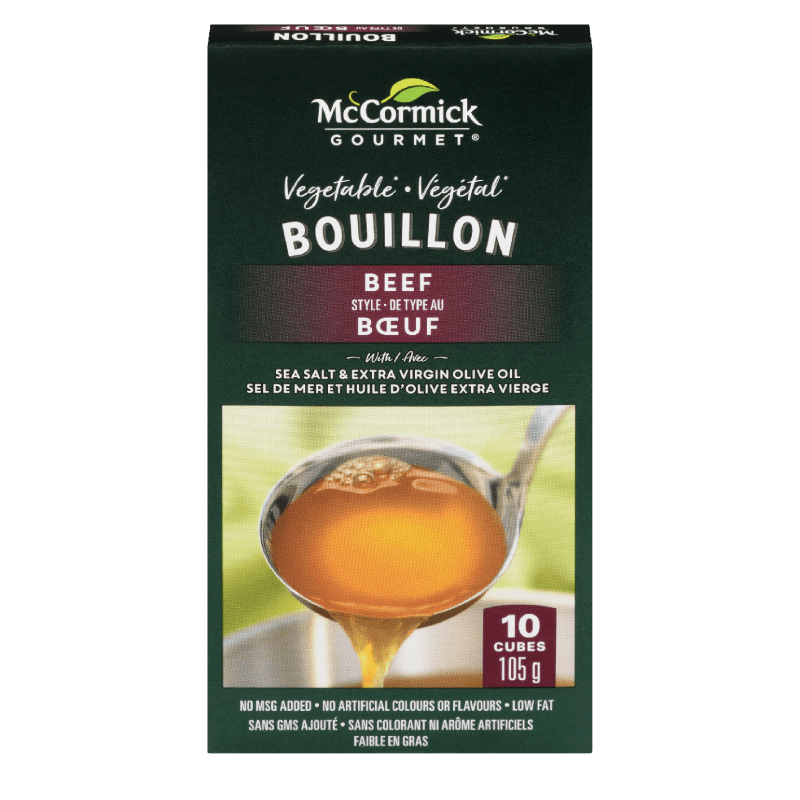 Bouillon AllVegetable Beef Style McCormick Gourmet