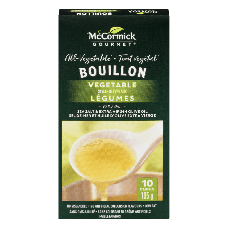 Bouillon Vegetable Style McCormick Gourmet