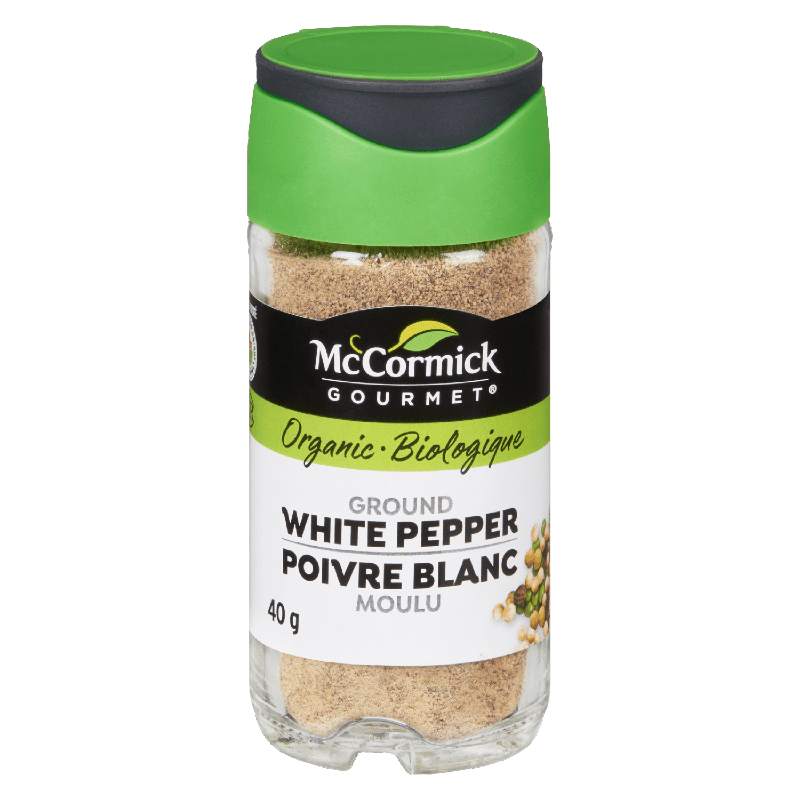 Poivre blanc moulu pot 40g