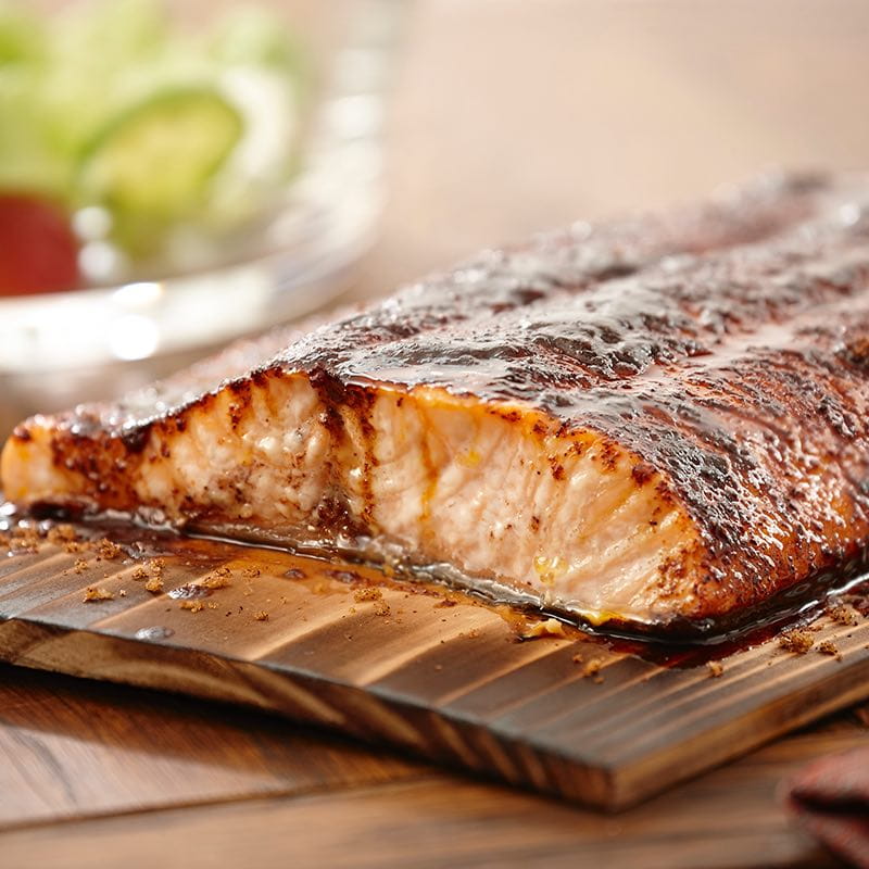 cedar plank salmon