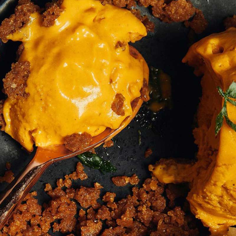 Carrot Cake Ice Cream Sundae