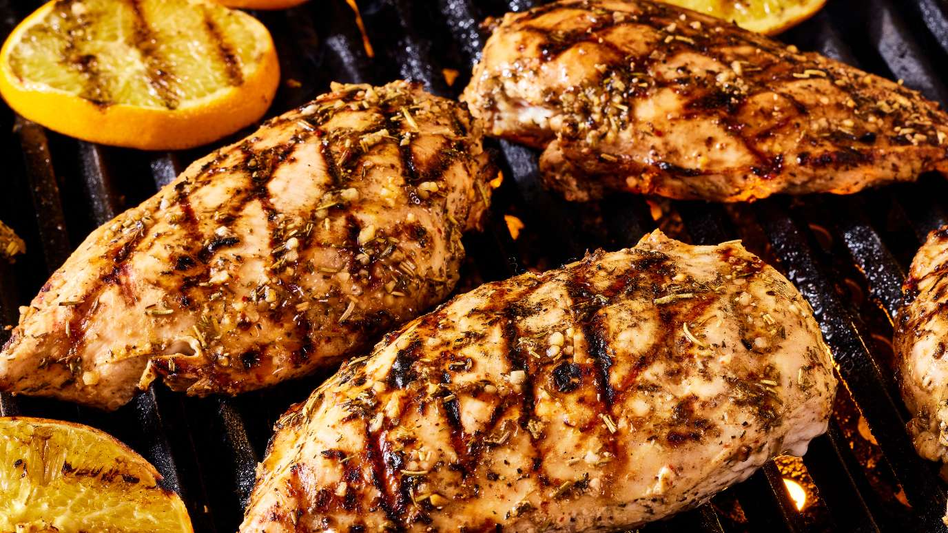 lemon and herb marinated chicken