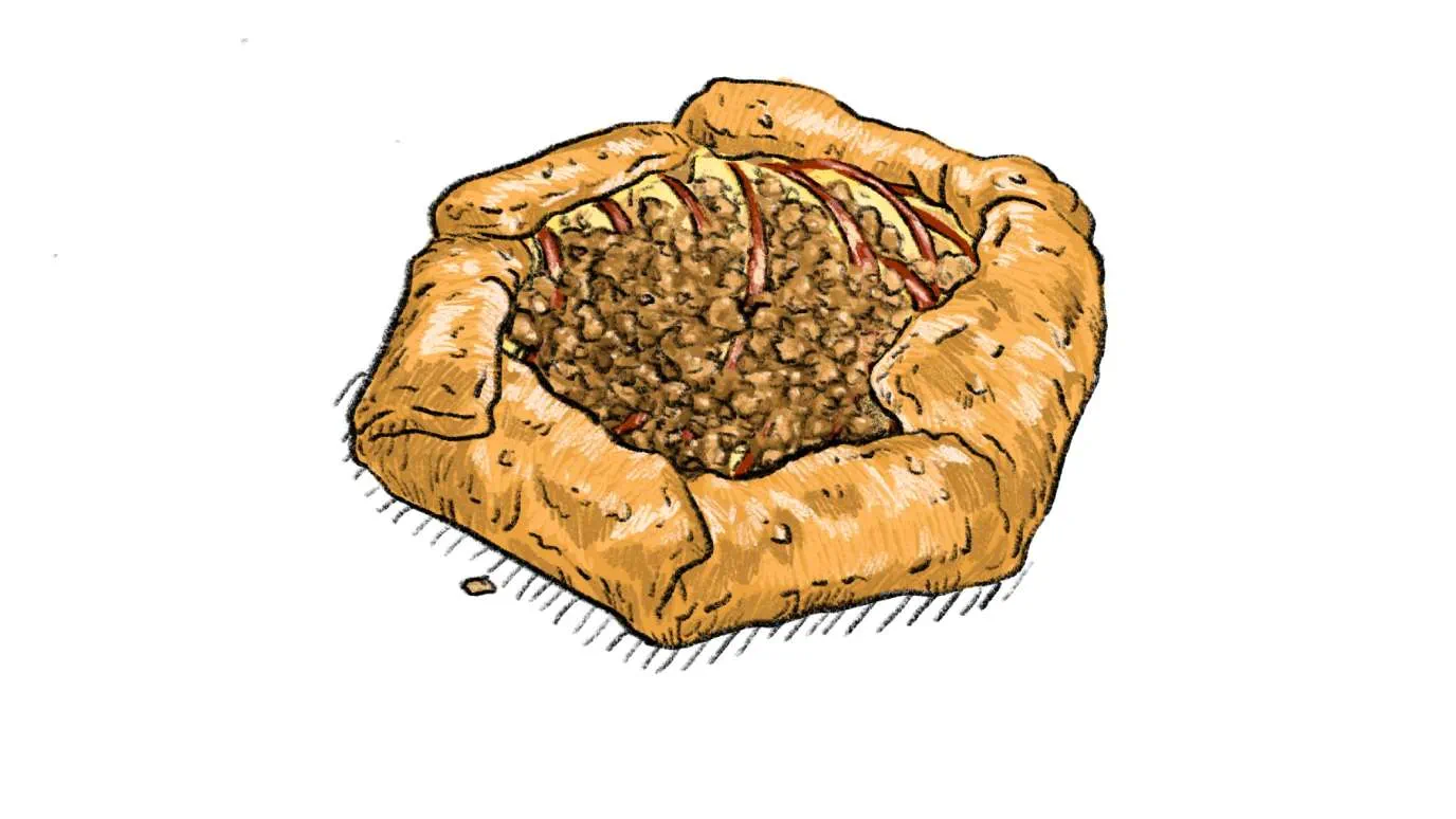 mini apple pie galettes