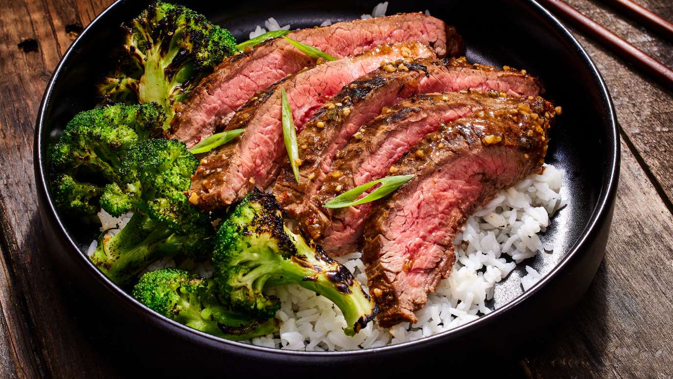 soy garlic steak