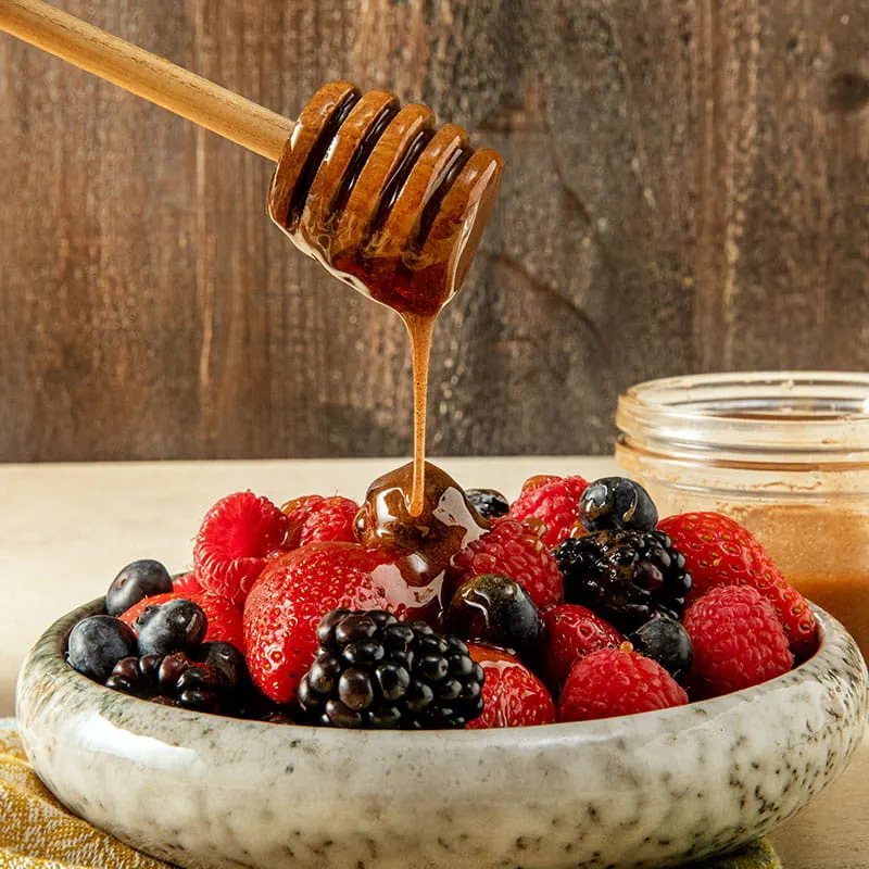 vanilla cinnamon infused honey