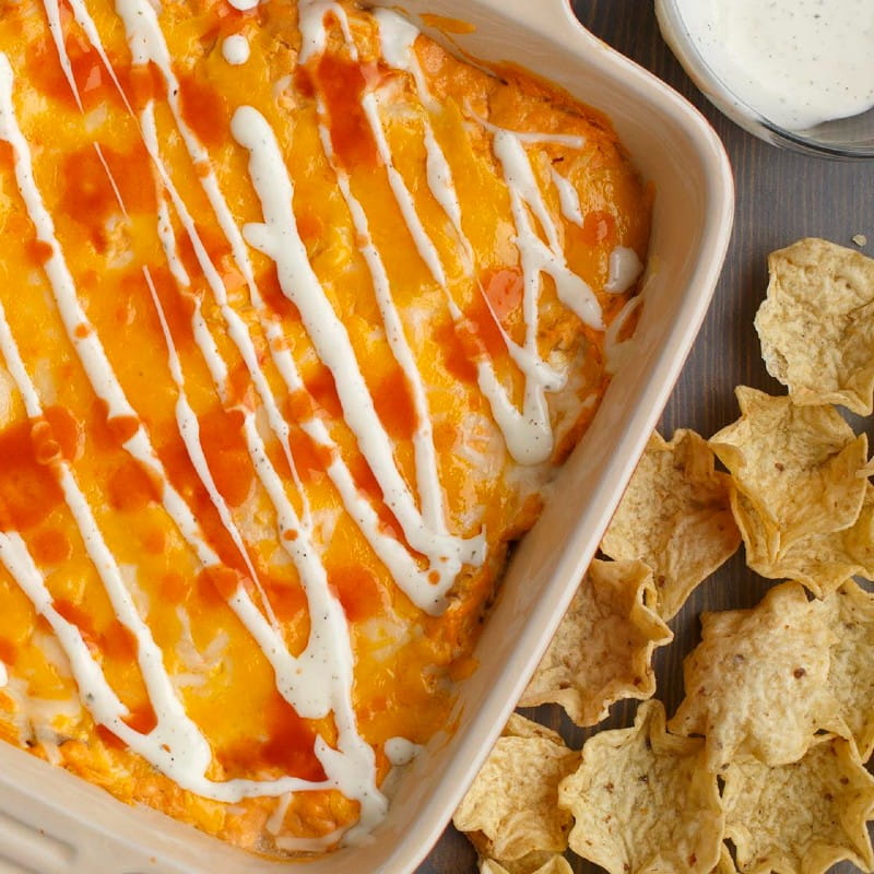 FRANK'S REDHOT BUFFALO CHICKEN DIP recipe image