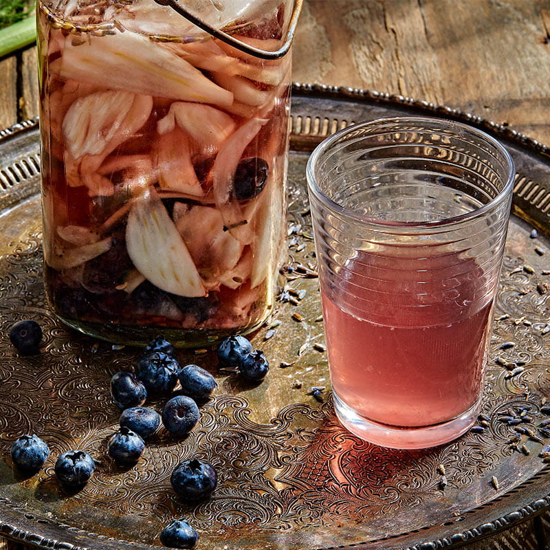 blueberry fennel sipping sour