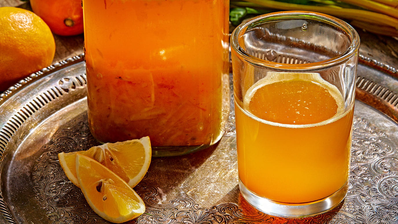 saffron meyer lemon sipping sour