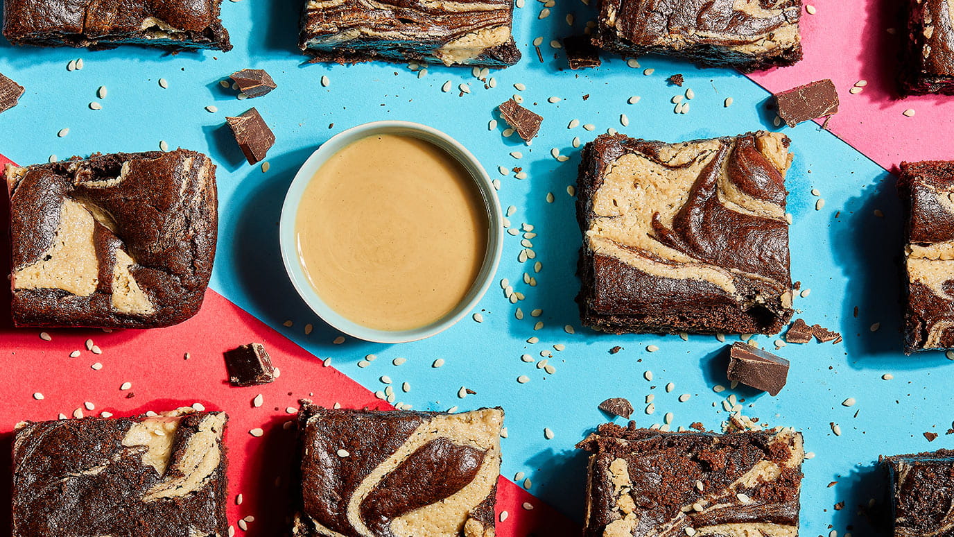 tahini brownies