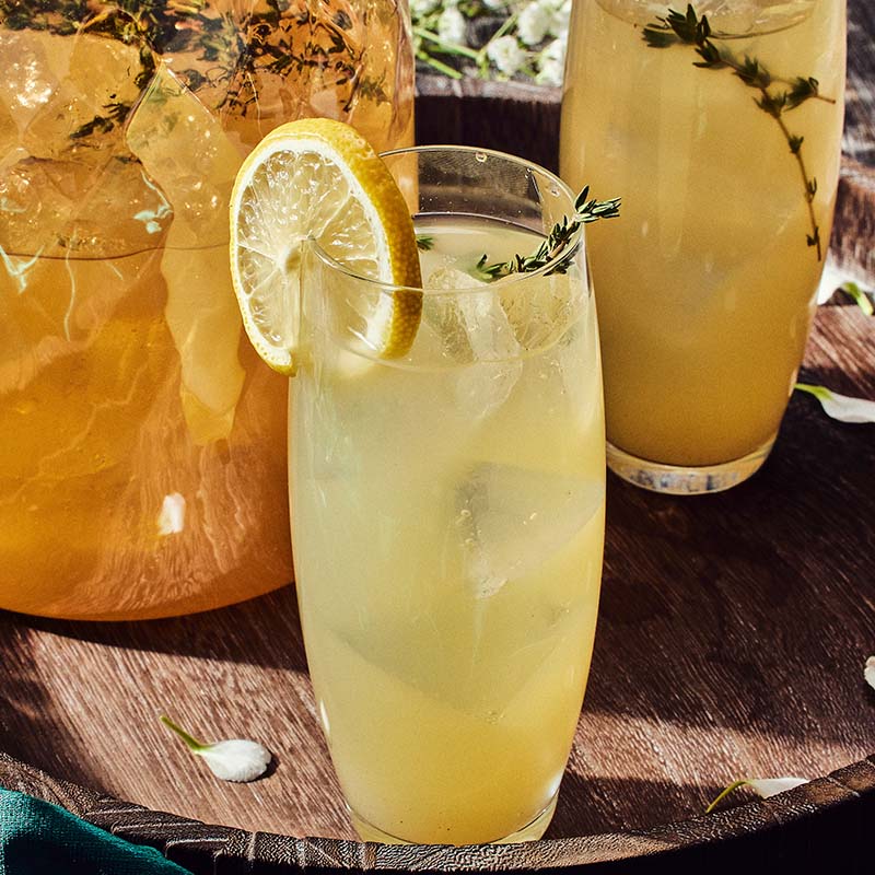 elderflower lemonade a la provence cocktail