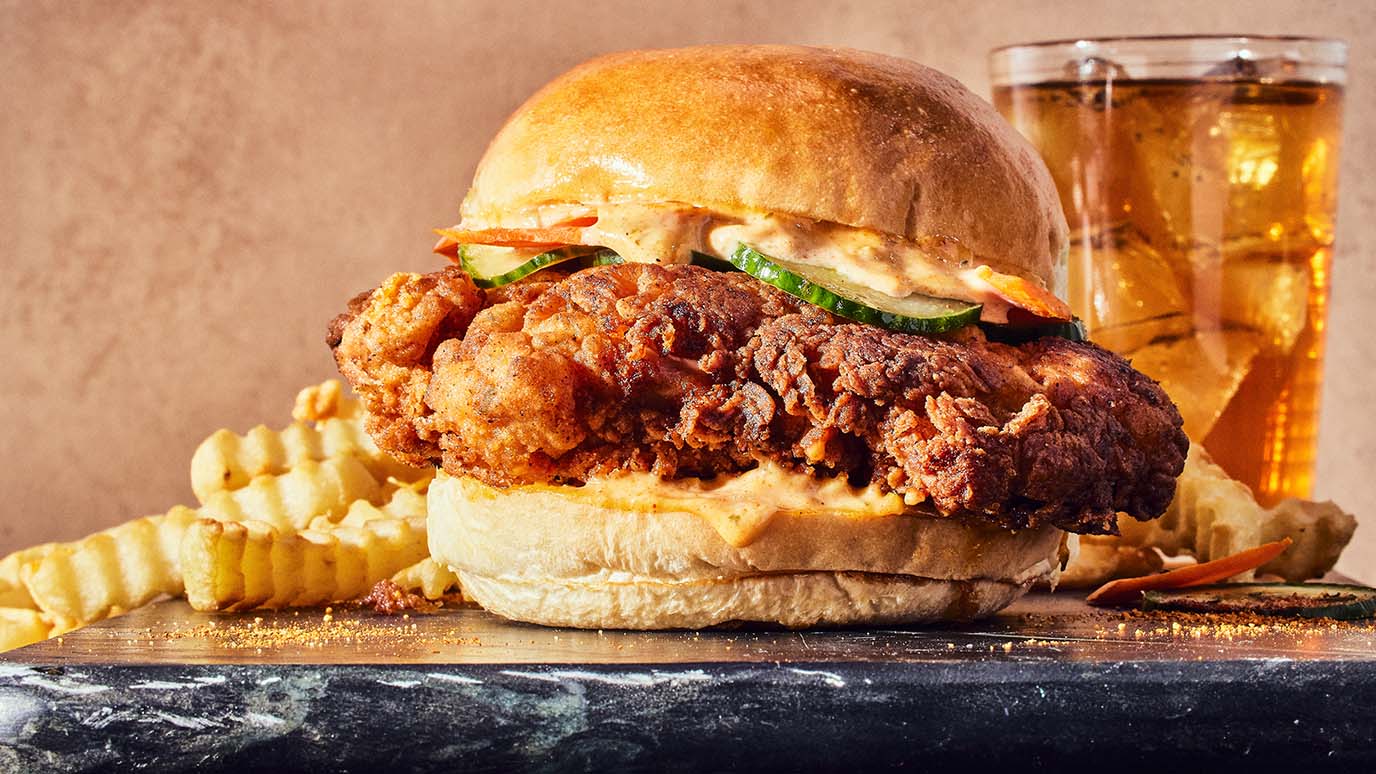 vietnamese cajun fried chicken sandwich