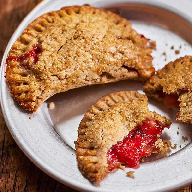 Strawberry Pretzel Hand Pies
