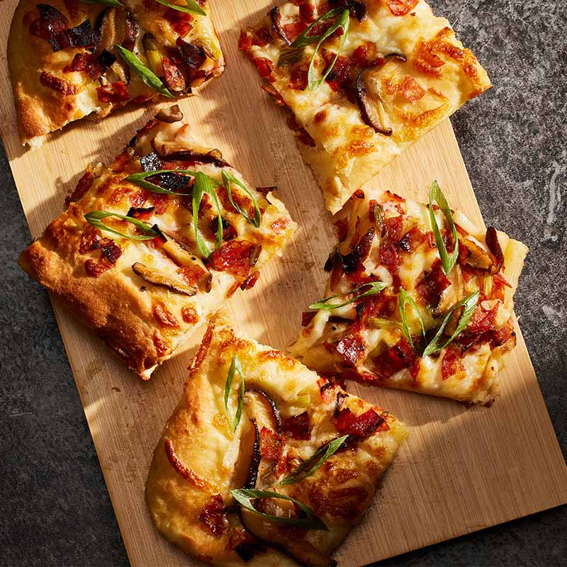 Japanese Milk Bread Pizza