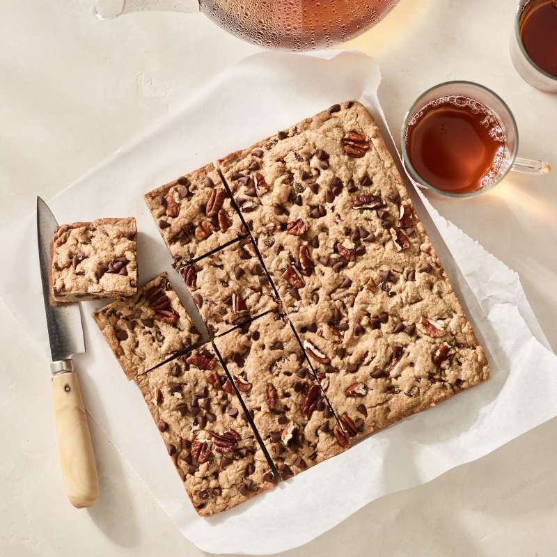 cinnamon blondies