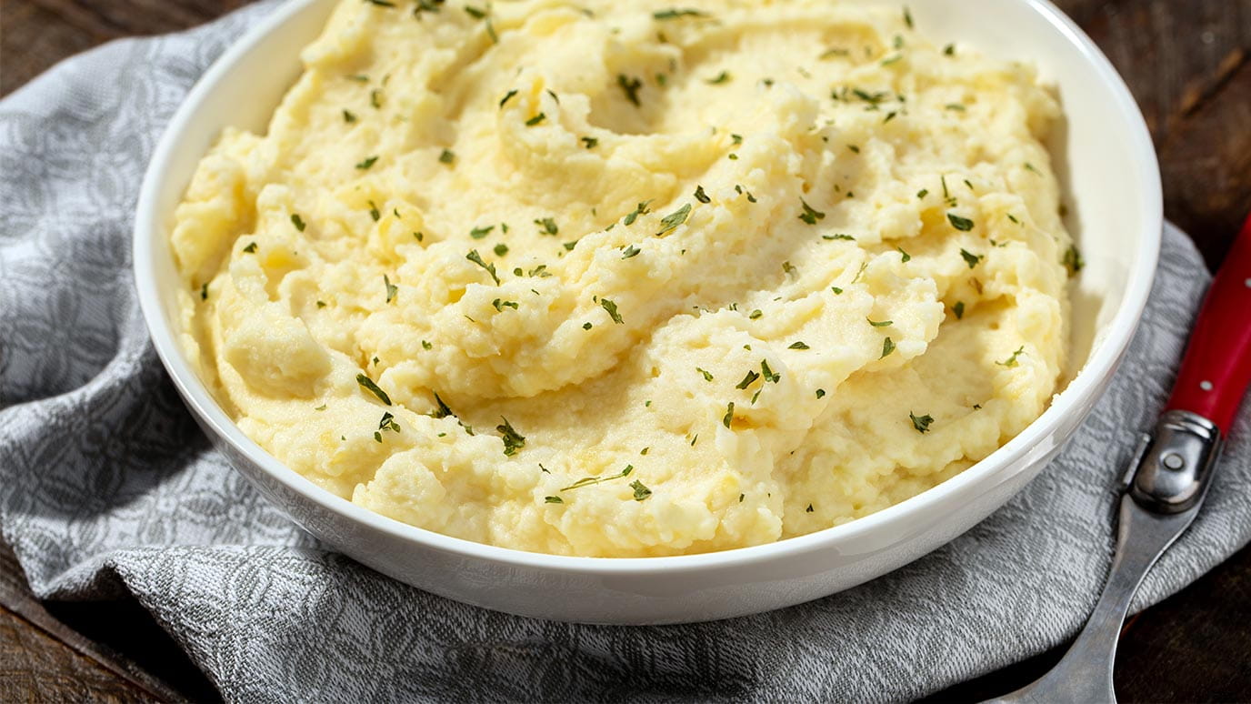 garlic mashed potatoes